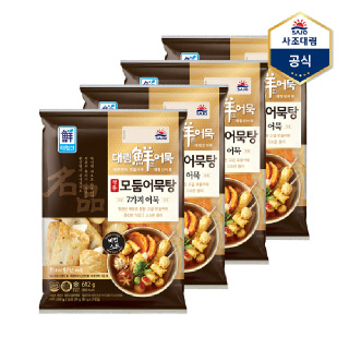 [사조] 사조대림 정통모둠어묵탕 612g X 4개