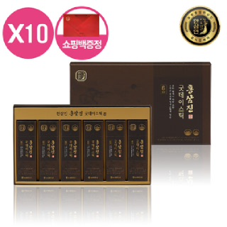 (10+1증정)한삼인 홍삼진 굿데이스틱 60포 / 총 11박스