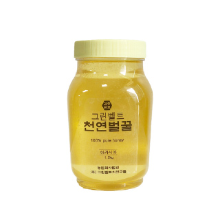 그린벨트 천연벌꿀 100% 아카시아꿀 1.2kg