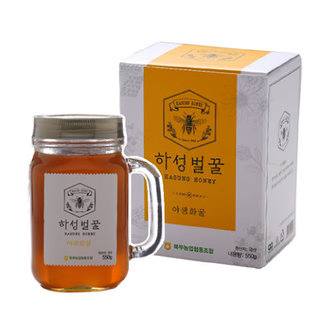 거창북부농협 하성 야생화꿀(1등급)핸들컵 550g