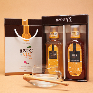 고려산벌꿀 튜브형 선물세트 (500gx2)