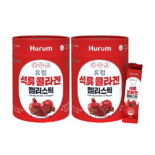 휴럼 석류 콜라겐 젤리스틱 20g*28포*2개