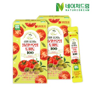 네이처드림 리얼 유기농 올리브오일 토마토 100 (20ml x 14포 x 2박스)