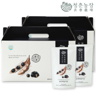 청춘농장 오직 약콩두유 2박스 40포