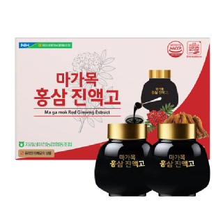 [지리산마천농협] 마가목 홍삼진액고 500g x 2병+보자기포함