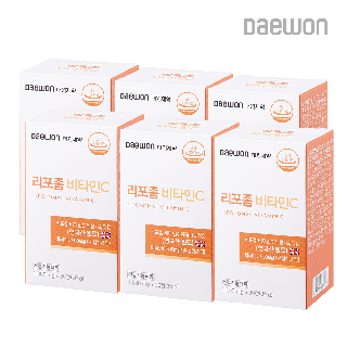 대원제약 리포좀 비타민C 30정 6개 영국산 비타민씨 비타민