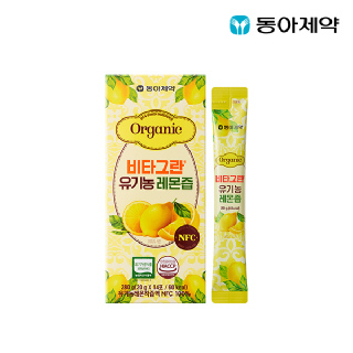 [동아제약] 비타그란 비타민C 유기농 NFC착즙 100% 레몬즙 (14포) * 2개