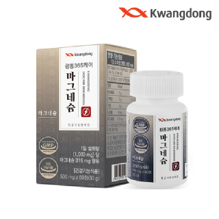 광동 365케어 마그네슘 500mg*60정