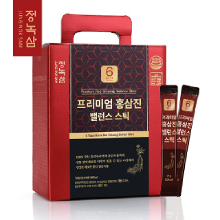 [정녹삼] 6년근 프리미엄 홍삼진 밸런스 스틱 100포