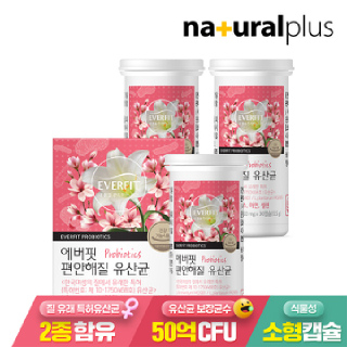 에버핏 편안해질 유산균 3박스 / 신바이오틱스 질유래유산균 아연 셀렌