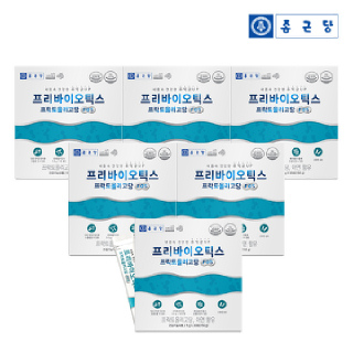 종근당 프리바이오틱스 프락토올리고당 FOS 6박스