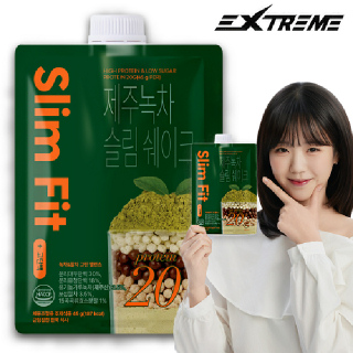 익스트림 식사대용 단백질 다이어트 슬림쉐이크 녹차맛 7팩