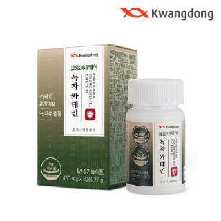 광동 365케어 녹차 카테킨 체지방 감소 가르시니아 450mg*60정