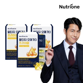 [정우성 PICK] 뉴트리원 알티지 오메가3 프리미엄 3박스 (3개월분)