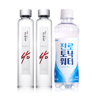 문배주양조원 문배술 헤리티지 40도 200ml 2병 토닉워터 하이볼세트