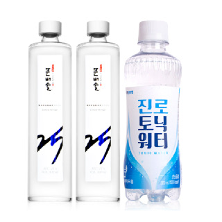 문배주양조원 문배술 헤리티지 25도 500ml 2병 토닉워터 하이볼세트