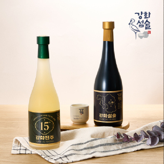 [강화섬술][세트B]강화진주15+강화섬술,500ML