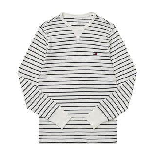 타미힐피거 TOMMY HILFIGER 09T4224 112 Thermal 써멀 스트라이프 와플 남성 긴팔티