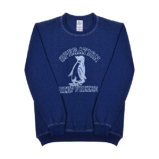 와일드동키 FG-FREEZE DYED NAVY BLUE 공용 맨투맨