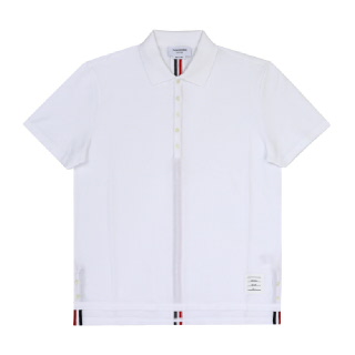 톰브라운 MJP042A 00050 100 센터백 스트라이프 폴로 남성 반팔티