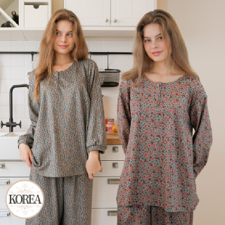 여성 홈웨어 세트 실내복 잠옷 25F364 올리버