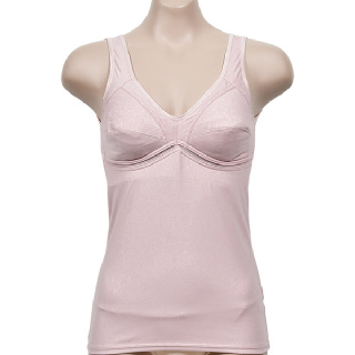 포근한 기모 로즈 패턴 브라가 필요없는 브라런닝0000df