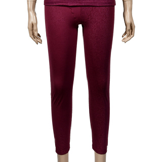 포근한 기모 플라워 패턴 편안한 착용감 여성 내의 하의 0089sr