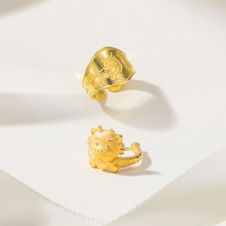 [국제표준금거래소] 24K 순금 용 돌반지 3.75g 2종