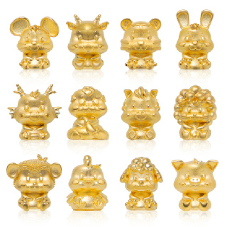 [국제표준금거래소] 십이지신+1 순금 피규어 3.75g