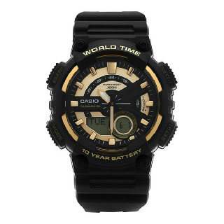 카시오 CASIO AEQ-110BW-9AVDF 텔레메모 스포츠 군인 남성 우레탄시계