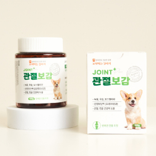 보약먹는 강아지 관절보감 한방 관절 영양제 슬개골 탈구