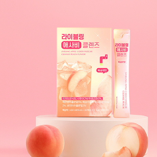 [라이블링] 애사비 클렌즈 15ml x 30포(복숭아맛)