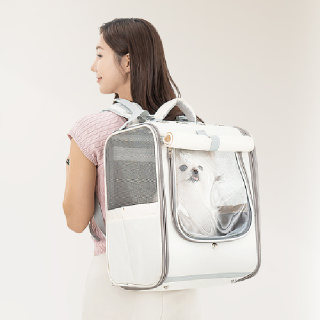[레토] 강아지 이동가방 고양이 이동장 백팩 가방 대형 (LDD-B04P)