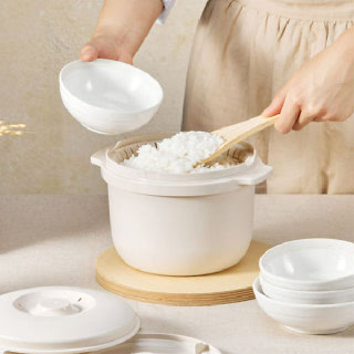 [로이첸] 아이컷 국내산 다이어트 저당밥솥 (전자레인지12분/최대 4인분 조리/칼로리)