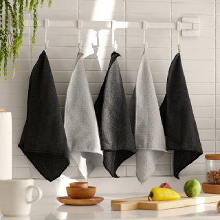 [키친플래그] 다용도 극세사 행주 5종 세트