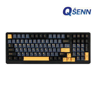 [큐센] 풀윤활 가스켓 유무선 기계식 키보드(Q99 PBT)