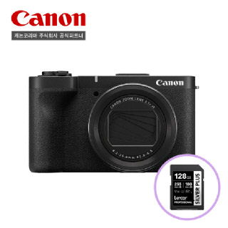 캐논코리아 PowerShot V1/128GB패키지/브이로그카메라