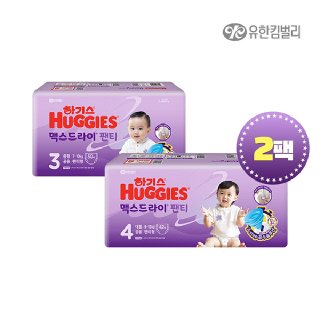 하기스 맥스드라이 팬티형 2팩