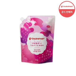 [더블하트] 유아용 섬유유연제 1000ml 파우치 (플로럴아로마)