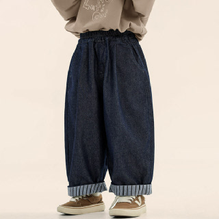 리틀조거 남아 와이드 데님팬츠 206075