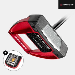 [캘러웨이코리아정품] 2025 캘러웨이 오디세이 스퀘어 2 스퀘어 트라이 핫 제일버드 제로토크 퍼터[남여공용][말렛][PISTOL GRIP]