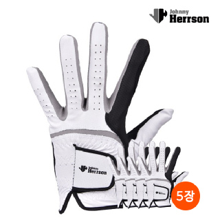 [한정수량] 조니헤르슨 new 슈퍼그립 남성용 골프장갑 [5장 묶음] 