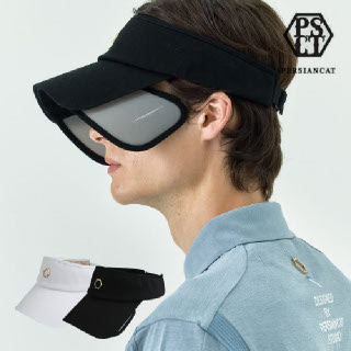 [페르시안캣정품] 페르시안캣 헥사곤 슬라이드 선바이저 골프모자[P52MCP14][남성용][2COLORS]