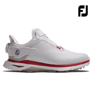 [아쿠쉬네트코리아정품] 2026 풋조이 프로 SLX 스파이크리스 보아 골프화[여성용][화이트레드]