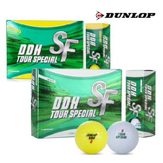 [던롭스포츠코리아정품] 던롭 NEW DDH S/F 골프볼[2피스/12구][2COLORS]