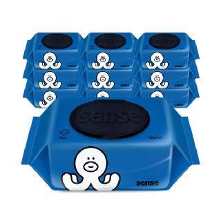 센스 오키 생활물티슈 100매 10팩