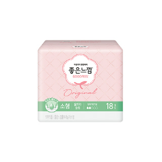 좋은느낌 오리지널 울트라날개 소형 18매 x 3팩