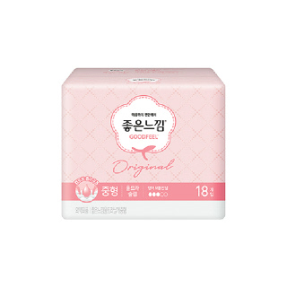 좋은느낌 오리지널 울트라날개 중형 18매 x 3팩