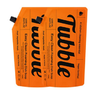 [터블]이지클린 포밍 주방세제 리필팩1,000mlx2