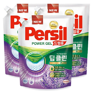 퍼실 라벤더 드럼 일반 겸용 리필 1.5L X 3개